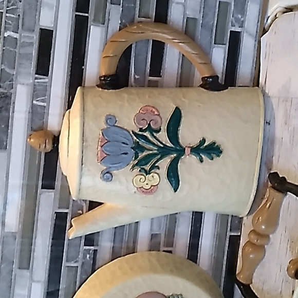 Vintage 1995 Homco Home Interiors cottage core farmhouse primitive shabby chic - Picture 4 of 5